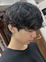 グッドタイムエフティフィフス 横浜西口(GoodTimes ft.fifth)&nbsp;横浜ニュアンスパーマ毛流れセンターパートフェザーパーマ40代◆