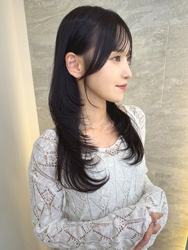 ロンドガーネット 池袋(Lond garnet) 暗めカラー/韓国風巻き/レイヤーカット/髪質改善/縮毛矯正/池袋