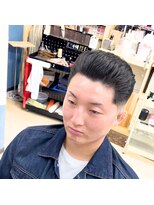アイリュウヘアー 高崎井野(airyu hair)&nbsp;スキンフェードｘオールバック