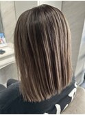 レイヤーカット髪質改善ダブルカラーブリーチ西宮ハイライト