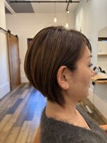 リノアプラス(Linoa+)&nbsp;人気No.1：丸みショートボブ