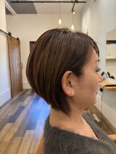 リノアプラス(Linoa+)&nbsp;人気No.1：丸みショートボブ