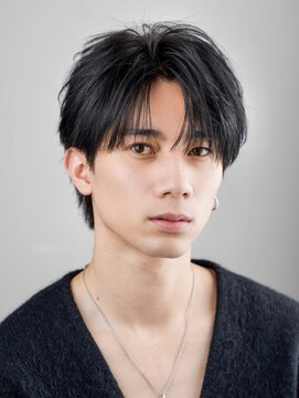 オーシャントーキョーオーバー 渋谷(OCEAN TOKYO OVER) ツーブロックナチュラルダウンパーマシースルーマッシュ