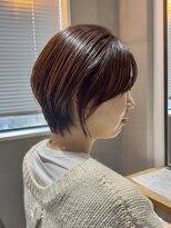 アーツ 茅ヶ崎(arts) ショートカット20代30代40代前髪あり面長丸顔ショートボブ