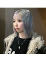 マーシー(MAAAAAC)&nbsp;無加工で盛れるボブ/デザインカラー/ハイトーン/ブリーチ