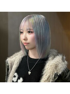 マーシー(MAAAAAC) 無加工で盛れるボブ/デザインカラー/ハイトーン/ブリーチ