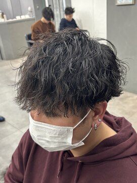 オーバルバイアピッシュ(OVARL by apish) ツイスパ/縦落ちパーマ/メンズパーマ