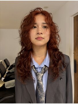 ナループロアツム(Nalu pu loa Tsum) ブリーチなしカラー/レイヤーパーマ/ウルフパーマ