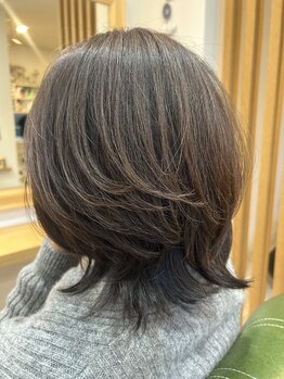 Hair Salon LoLo【ロロ】の写真/【大人女性の救世主】白髪・抜け毛・細毛化を防止するゼロテクカラー。地肌を守りながら理想の艶髪へ