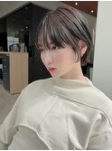 前髪ありショートカット*大人ショート*白髪染め*30代40代50代