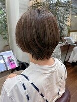 アルボーテルジェ(Art BeAute' ROUGET)&nbsp;11白髪ぼかしカラー/脱白髪染め/ライトブラウン/小顔カット/芦屋
