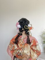 美容室 マリエ&nbsp;ツイン編み下ろし