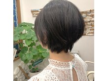 カマカ(KAMAKA)の雰囲気（丸みのあるホルムのショートヘア可愛らしい）