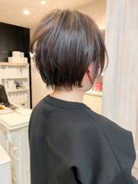 キャアリー(Caary) 福山Caary20代30代40代50代60代ショートヘア小顔補正立体カット