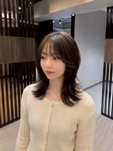 キラヴィ 三宮店(KIRAVI) ショート ウルフパーマ ウルフボブ マッシュウルフ