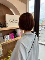 ロアン 福津店(roan) 髪質改善ストレート×ショートスタイル