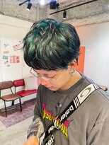 ノル 栄矢場町(nol)&nbsp;green roots デザカラ　メンズカット