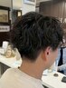 【定番】ウェーブパーマ+カット