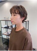 ダークパープル/ナチュラルショート/夏のヘアアレンジ/茅ヶ崎