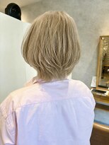 スーリール 伊都店(Sourire)&nbsp;ショート/ショートボブ/ベージュ/ハイトーン