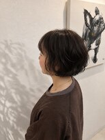 サロンド ノワ 本通(salon de Noix)&nbsp;丸みショートボブ