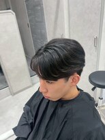 アッシュ 下丸子店(Ash)&nbsp;モテる黒髪束感ワックスなしセンターパート