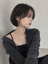 ワゴンバイアフロート(Wagon by afloat) 池袋/20代30代/髪質改善カラー/横顔美人丸みショートボブ
