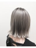 【EIGHT金沢】お客様スタイル_デザインカラー_ボブ