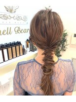 シェルベアー(Shell Bear)&nbsp;ShellBearヘアアレンジ☆振袖/袴/着物/銀座/東銀座/ヘアセット