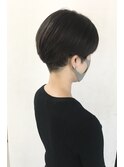 アッシュブラウンマッシュショート