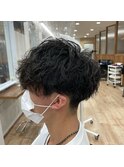 メンズツイストスパイラルマッシュ
