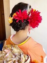 ラトリエコンタン(L´atelier Content)&nbsp;【asuka】和装○編み込みシニヨン