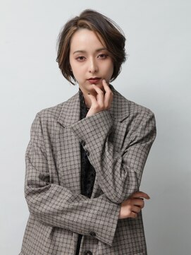 ヘアーカッティングガーデン ジャック モアザン 近鉄奈良店 フェイスフレーミング/レイヤー[奈良/大和西大寺駅/白髪ぼかし]