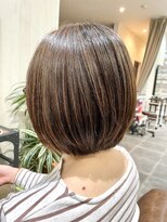 アプシー 三木店(Apsee)&nbsp;ショートボブ×白髪ぼかしハイライト