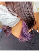 イコール 船橋(equal)&nbsp;インナーカラー×パープル