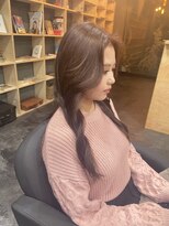 ルーシーバイパム 恵比寿(Lucy by PAM.)&nbsp;韓国風カット×ピンクブラウン