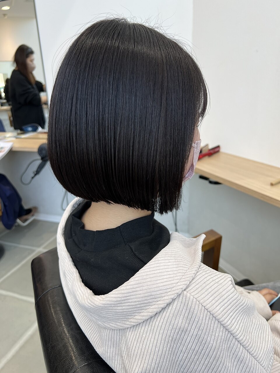大人可愛前下がりボブ：L177111346｜セラ(SERA)のヘアスタイル