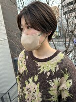 ツイギー 宮西店(TWiGGY)&nbsp;ハンサムショートにナチュラルハイライト