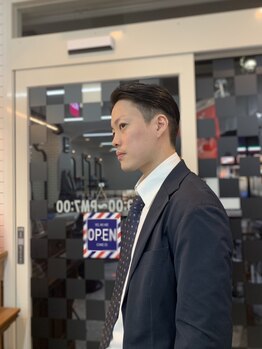 カットワン 綾瀬店(Cut-one)の写真/ハイクオリティなワンランク上のビジネススタイルへ。乾かすだけで決まる扱いやすいスタイルをお届け！