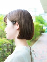 ヘアーアンドアイラッシュ ココアンジェ 福津店(CocoAnge) さらつやボブ