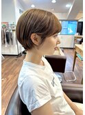小顔ナチュラルショート/20代/30代/40代★似合わせカット