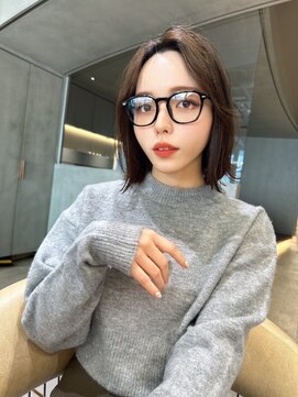 ロンド ジュルード 名古屋(Lond jeloud) 20代30代 マチルダボブ ハイレイヤー エモージュ 韓国 ウルフ 6