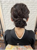 着付×ヘアアレンジ