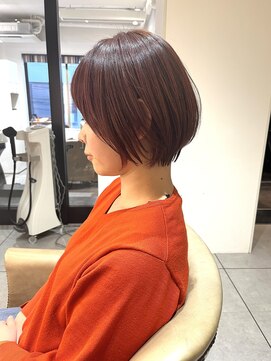 アフロートpd+ KOBE(AFLOATpd+) 20代30代40代大人可愛い丸みショート