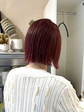 インク バイ アルテフィーチェ 甲子園口(ink by artefice) ぱつっとボブ＠20代/30代