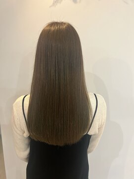 エイン(eine) 艶髪/オリーブカラー/ロングヘア/ウルトラファインバブル