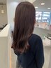 【平日限定】選べる色持艶カラー+MILBON3stepTR