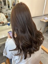 シアン 立川店(Shian) コテ巻き×やわらかベージュカラー