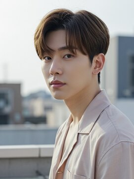 キャンバス バイ ネオリーブ 横浜西口(Canvas by neo.) フェザーパーマ/センターパート/ニュアンスパーマ/マッシュ/横浜