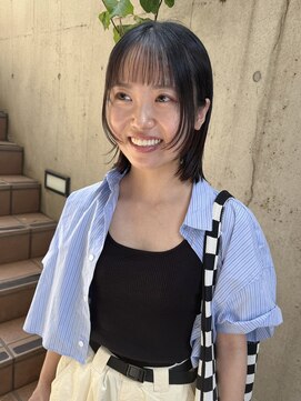 パーマ落としラボ ジェノバイアピッシュ(JENO by apish) 艶髪/美髪/ストレートヘア